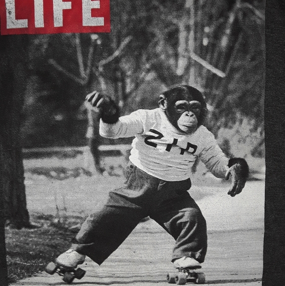 Men Monkey Tee - Picture 2 of 2